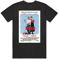 Popeye Cool 80's Comedy Vintage Classic Movie Fan T Shirt Popeye Cool 80's Comedy Vintage Classic Movie Fan T Shirt