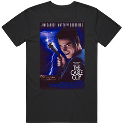 The Cable Guy Cool 90's Comedy Vintage Classic Movie  Fan T Shirt