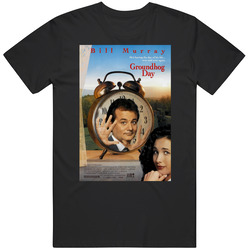Groundhog Day Cool 90's Comedy Vintage Classic Movie  Fan T Shirt