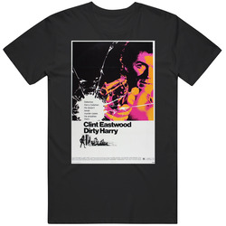 Dirty Harry cool 70's Vintage Classic Action Movie Fan T Shirt Dirty Harry cool 70's Vintage Classic Action Movie Fan T Shirt