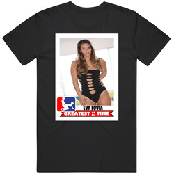 Eva Lovia Greatest Of All Time Baseball Card Funny Porn T Shirt Eva Lovia Greatest Of All Time Baseball Card Funny Porn T Shirt