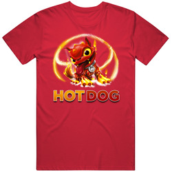 Skylanders Hot Dog Video Game T Shirt Skylanders Hot Dog Video Game T Shirt
