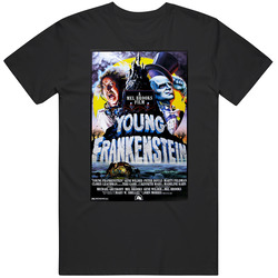 Young Frankenstein Cool 70's Comedy Vintage Classic Movie Fan T Shirt Young Frankenstein Cool 70's Comedy Vintage Classic Movie Fan T Shirt
