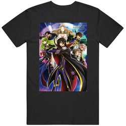 Code Geass Anime Tv Show Cool Fan T Shirt Code Geass Anime Tv Show Cool Fan T Shirt