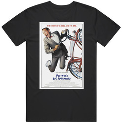 Pee Wee's Big Adventure Cool 80's Comedy Vintage Classic Movie Fan T Shirt Pee Wee's Big Adventure Cool 80's Comedy Vintage Classic Movie Fan T Shirt