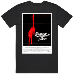 An American Werewolf In London 80's Cult Classic Horror Movie T Shirt An American Werewolf In London 80's Cult Classic Horror Movie T Shirt