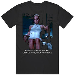 Basic Instinct Interrogation Movie T Shirt Basic Instinct Interrogation Movie T Shirt