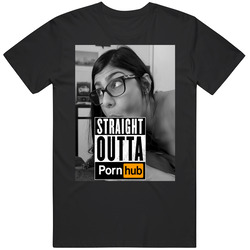 Mia Khalifa Straight Outta Pornhub Pov Sexy Movie T Shirt Mia Khalifa Straight Outta Pornhub Pov Sexy Movie T Shirt