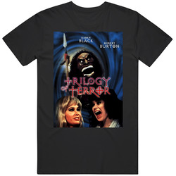 Trilogy Of Terror Cool Vintage 70's Movie T Shirt Trilogy Of Terror Cool Vintage 70's Movie T Shirt