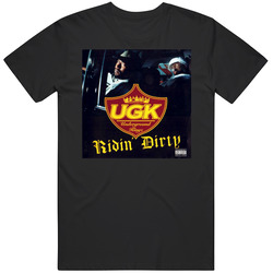 Ugk Ridin' Dirty 90's Hip Hop Album Cool Retro T Shirt Ugk Ridin' Dirty 90's Hip Hop Album Cool Retro T Shirt