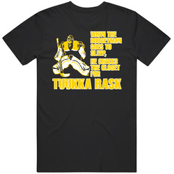 Hockey Boston Tuukka Rask Boogeyman T Shirt Hockey Boston Tuukka Rask Boogeyman T Shirt