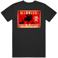28 Days Later Cult Classic Horror Zombie Movie T Shirt 28 Days Later Cult Classic Horror Zombie Movie T Shirt