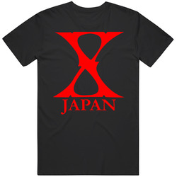 X Japan Rock Music Brand New Classic Black T Shirt X Japan Rock Music Brand New Classic Black T Shirt