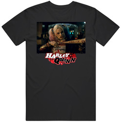 Harley Quinn Margot Robbie Suicide Squad Superhero Comic Movie T Shirt Harley Quinn Margot Robbie Suicide Squad Superhero Comic Movie T Shirt