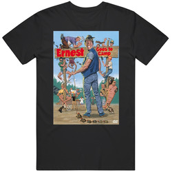 Ernest Goes To Camp Cool 80's Comedy Vintage Classic Movie Fan T Shirt Ernest Goes To Camp Cool 80's Comedy Vintage Classic Movie Fan T Shirt