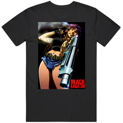 Black Lagoon Anime Tv Show Cool Fan T Shirt Black Lagoon Anime Tv Show Cool Fan T Shirt