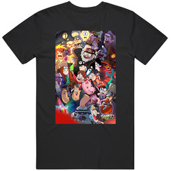 Gravity Falls Anime Movie And Tv Show T Shirt Gravity Falls Anime Movie And Tv Show T Shirt