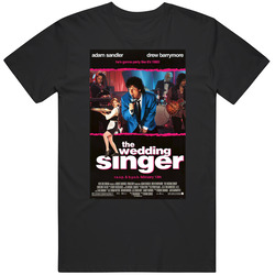 The Wedding Singer Cool 90's Comedy Vintage Classic Movie Fan T Shirt The Wedding Singer Cool 90's Comedy Vintage Classic Movie Fan T Shirt