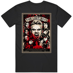 The Lost Boys 80s Cult Classic Horror Movie T Shirt The Lost Boys 80s Cult Classic Horror Movie T Shirt