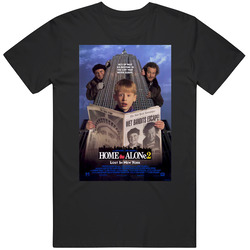 Home Alone 2:lost In New York Cool 90's Comedy Vintage Classic Movie Fan T Shirt Home Alone 2:lost In New York Cool 90's Comedy Vintage Classic Movie Fan T Shirt