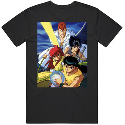 Yu Yu Hakusho Anime Tv Show Cool Fan T Shirt Yu Yu Hakusho Anime Tv Show Cool Fan T Shirt