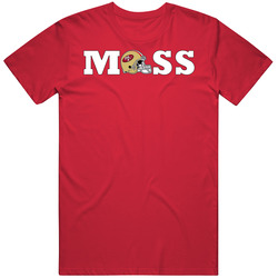 Randy Moss 49ers Football T Shirt Randy Moss 49ers Football T Shirt