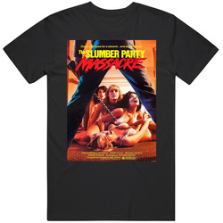 Slumber Party Massacre 80s Cult Classic Horror Movie T Shirt Slumber Party Massacre 80s Cult Classic Horror Movie T Shirt