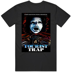 Tourist Trap 70s Cult Classic Horror Movie T Shirt Tourist Trap 70s Cult Classic Horror Movie T Shirt