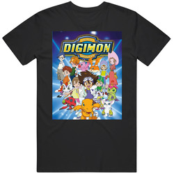 Digimon Digital Monsters Anime Tv Show Cool Fan T Shirt Digimon Digital Monsters Anime Tv Show Cool Fan T Shirt