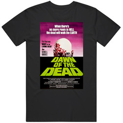 Dawn Of The Dead Cool Vintage 70's Movie T Shirt Dawn Of The Dead Cool Vintage 70's Movie T Shirt