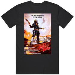 Mad Max cool 70's Vintage Classic Action Movie Fan T Shirt Mad Max cool 70's Vintage Classic Action Movie Fan T Shirt
