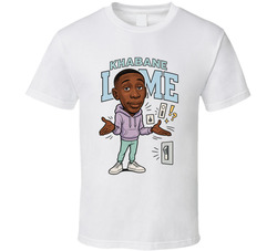 Khabane Lame Retro Look Caricature T Shirt Khabane Lame Retro Look Caricature T Shirt
