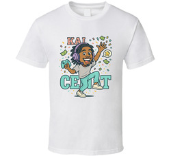Kai Cenat Retro Look Caricature T Shirt Kai Cenat Retro Look Caricature T Shirt