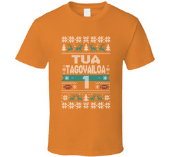 Tua Tagovailoa 1 Ugly Christmas T Shirt Tua Tagovailoa 1 Ugly Christmas T Shirt
