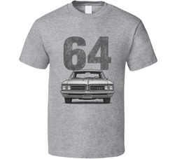 1964 Pontiac Gto Retro Look Car T Shirt 1964 Pontiac Gto Retro Look Car T Shirt