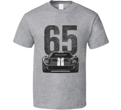 1965 Ford Gt40 Retro Look Car T Shirt 1965 Ford Gt40 Retro Look Car T Shirt