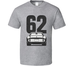 1962 Ferrari 250 Gto Retro Look Car T Shirt 1962 Ferrari 250 Gto Retro Look Car T Shirt