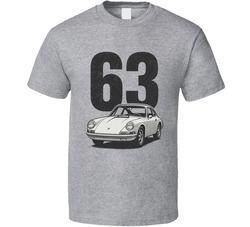 1963 Porsche 911 Retro Look Car T Shirt 1963 Porsche 911 Retro Look Car T Shirt