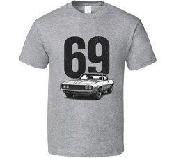 1969 Chevrolet Camaro Zl1 Retro Look Car T Shirt 1969 Chevrolet Camaro Zl1 Retro Look Car T Shirt