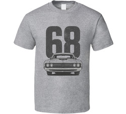 1968 Ford Torino Gt Retro Look Car T Shirt 1968 Ford Torino Gt Retro Look Car T Shirt