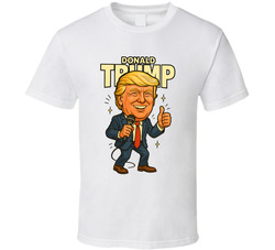 Donald Trump Retro Look Caricature T Shirt Donald Trump Retro Look Caricature T Shirt