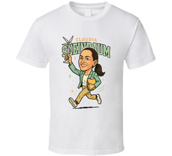 Claudia Sheinbaum Retro Look Caricature T Shirt Claudia Sheinbaum Retro Look Caricature T Shirt