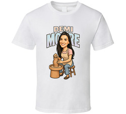 Demi Moore Retro Look Caricature T Shirt Demi Moore Retro Look Caricature T Shirt