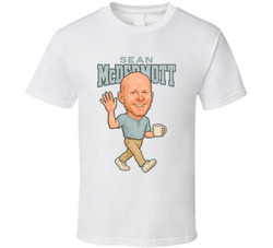 Sean Mcdermott Retro Look Caricature T Shirt Sean Mcdermott Retro Look Caricature T Shirt