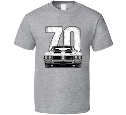 1970 Oldsmobile 442 W-30 Retro Look Car T Shirt 1970 Oldsmobile 442 W-30 Retro Look Car T Shirt