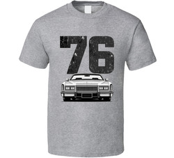 1976 Cadillac Eldorado Convertible Retro Look Car T Shirt 1976 Cadillac Eldorado Convertible Retro Look Car T Shirt