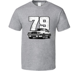 1979 Ford Mustang Retro Look Car T Shirt 1979 Ford Mustang Retro Look Car T Shirt