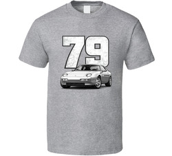 1979 Porsche 928 Retro Look Car T Shirt 1979 Porsche 928 Retro Look Car T Shirt
