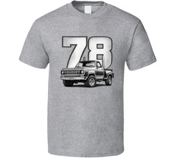 1978 Dodge Little Red Express Truck Retro Look Car T Shirt 1978 Dodge Little Red Express Truck Retro Look Car T Shirt