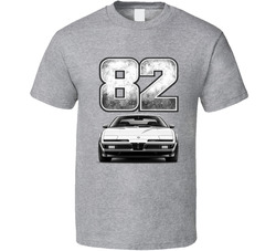 1982 Pontiac Firebird Trans Am Retro Look Car T Shirt 1982 Pontiac Firebird Trans Am Retro Look Car T Shirt